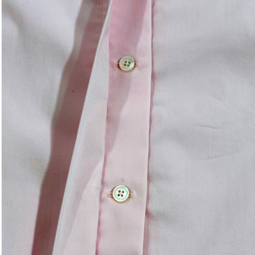Lis Lareida Catharina Light Pink Stretch Cotton Blouse Size 38EUR  6-8US W433 - Picture 6 of 10